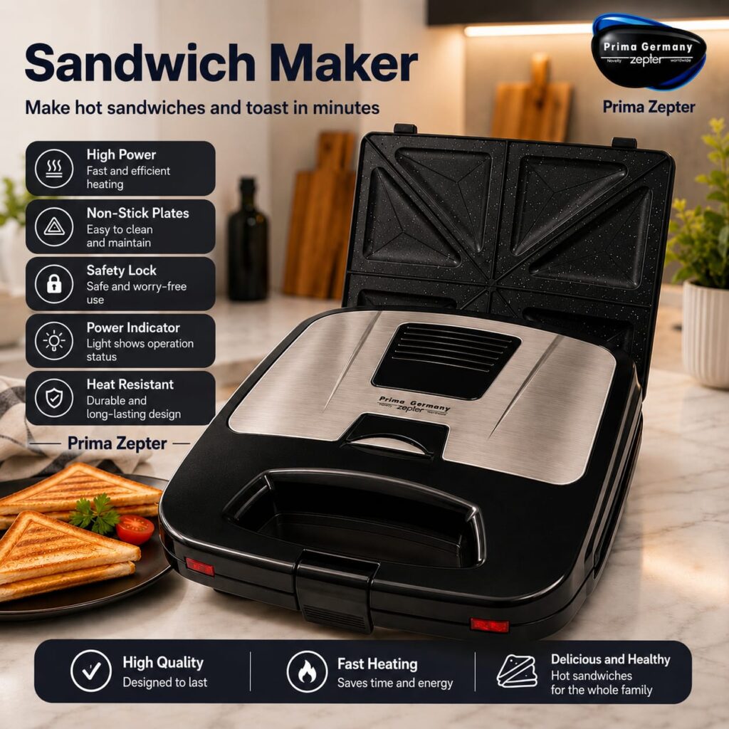 Prima Zepter Sandwich Maker